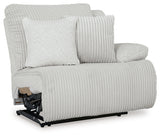 Top Tier Alloy Right-Arm Facing Power Recliner from Ashley - Luna Furniture