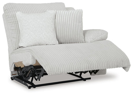 Top Tier Alloy Right-Arm Facing Power Recliner from Ashley - Luna Furniture