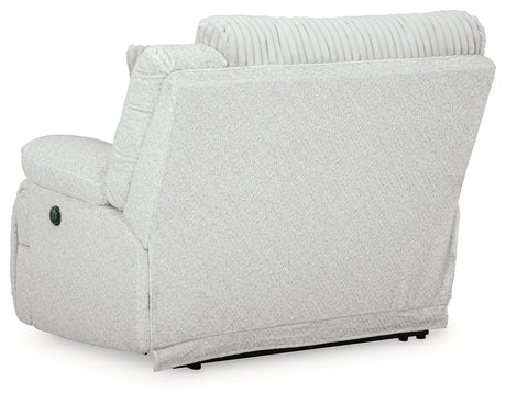 Top Tier Alloy Right-Arm Facing Power Recliner from Ashley - Luna Furniture