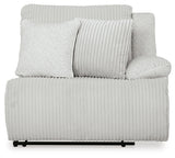 Top Tier Alloy Right-Arm Facing Power Recliner from Ashley - Luna Furniture