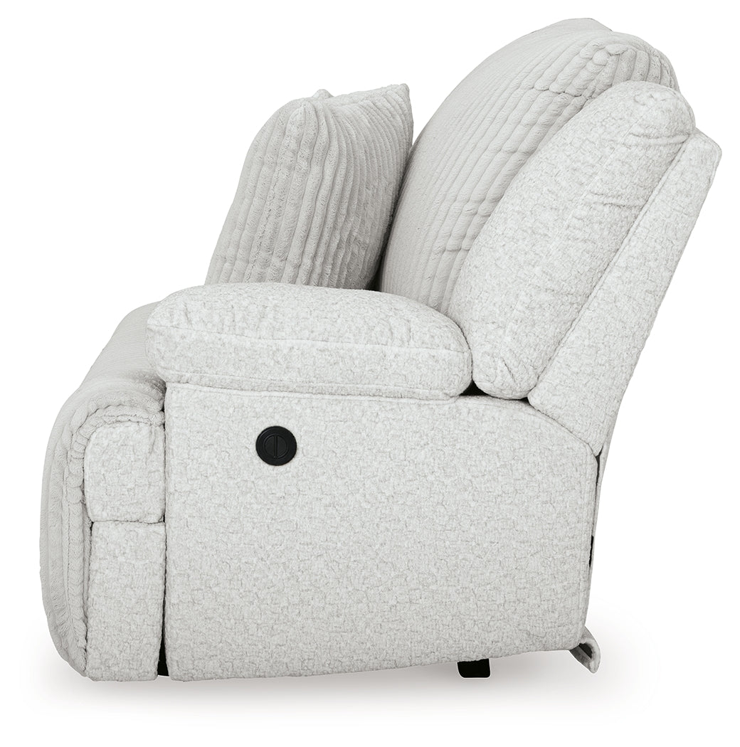 Top Tier Alloy Right-Arm Facing Power Recliner from Ashley - Luna Furniture