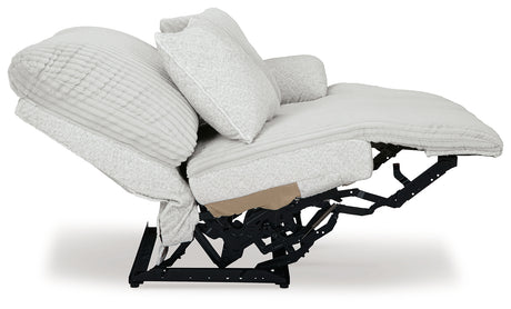 Top Tier Alloy Right-Arm Facing Power Recliner from Ashley - Luna Furniture