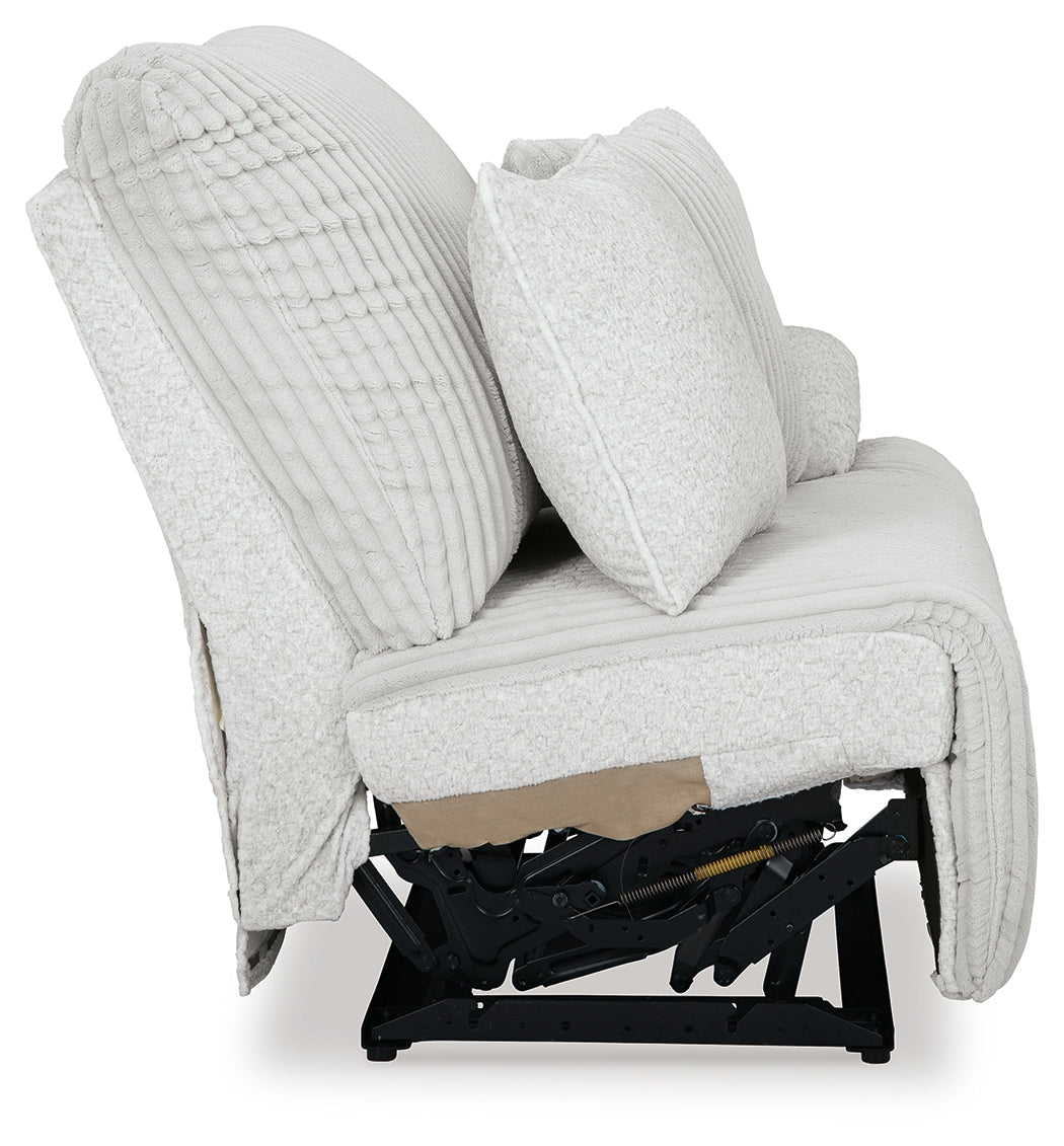 Top Tier Alloy Right-Arm Facing Power Recliner from Ashley - Luna Furniture