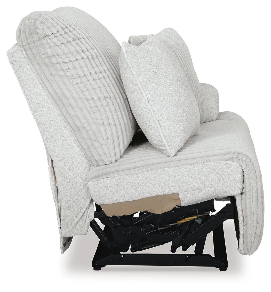Top Tier Alloy Right-Arm Facing Power Recliner from Ashley - Luna Furniture