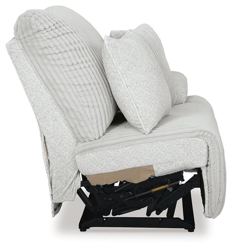 Top Tier Alloy Right-Arm Facing Power Recliner from Ashley - Luna Furniture