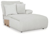 Top Tier Alloy Right-Arm Facing Power Reclining Back Chaise from Ashley - Luna Furniture