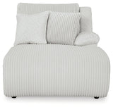 Top Tier Alloy Right-Arm Facing Power Reclining Back Chaise from Ashley - Luna Furniture