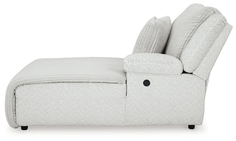 Top Tier Alloy Right-Arm Facing Power Reclining Back Chaise from Ashley - Luna Furniture