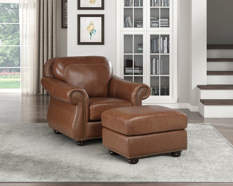 Foxborough Dark Brown Sofa from Homelegance - Luna Furniture