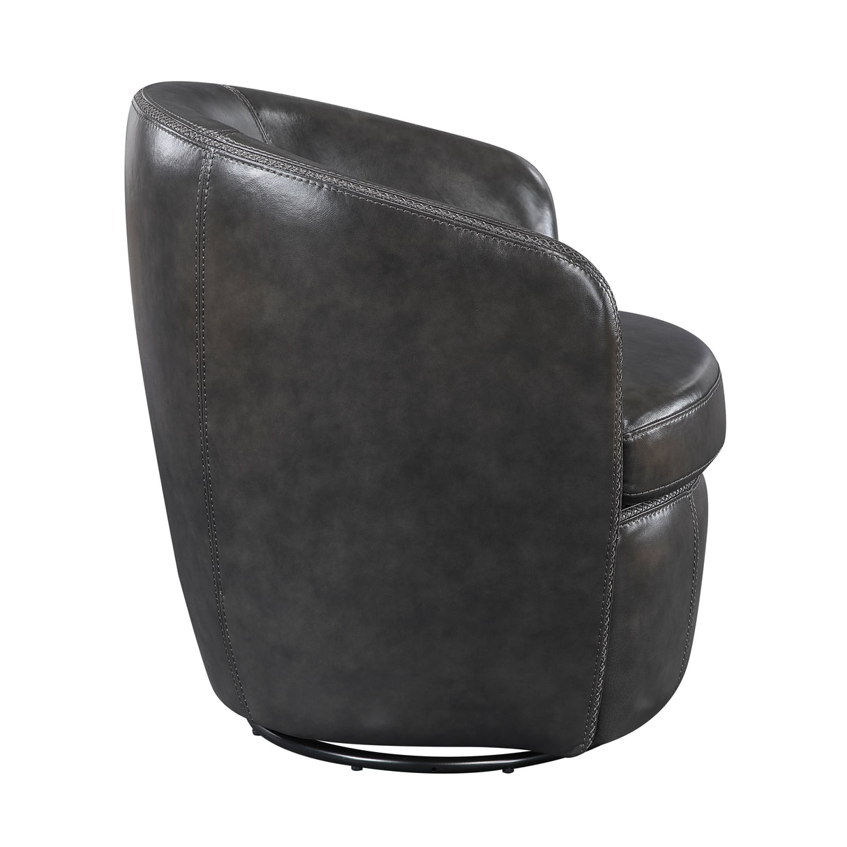 Tanner Smoky Gray Swivel Chair from Homelegance - Luna Furniture