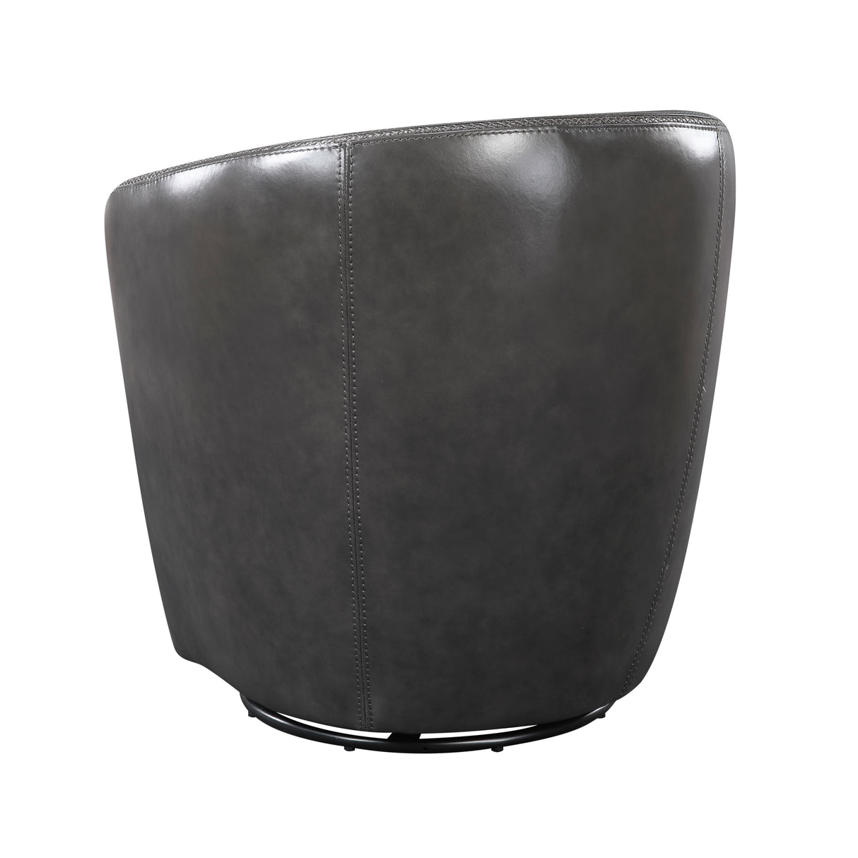 Tanner Smoky Gray Swivel Chair from Homelegance - Luna Furniture