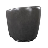 Tanner Smoky Gray Swivel Chair from Homelegance - Luna Furniture
