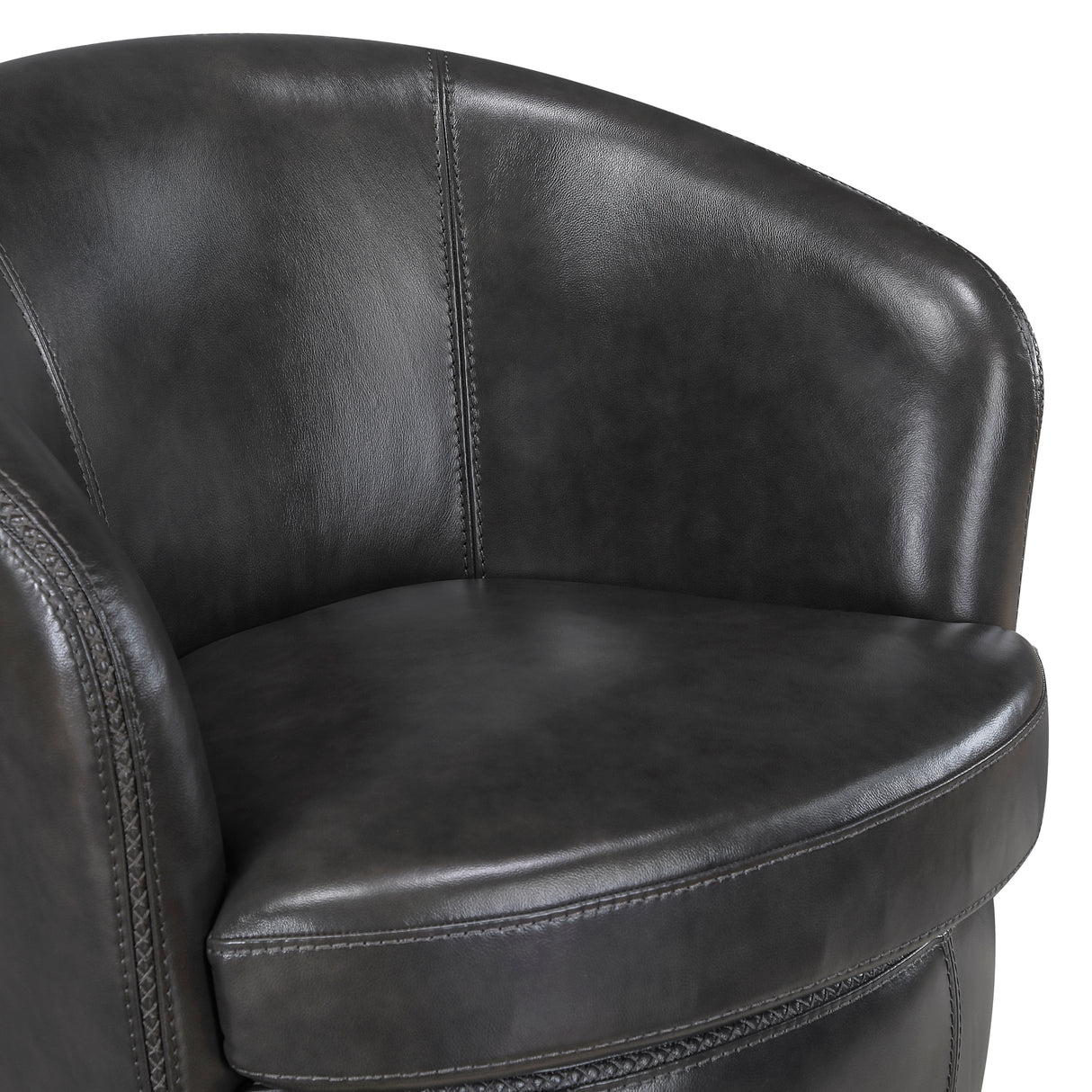 Tanner Smoky Gray Swivel Chair from Homelegance - Luna Furniture