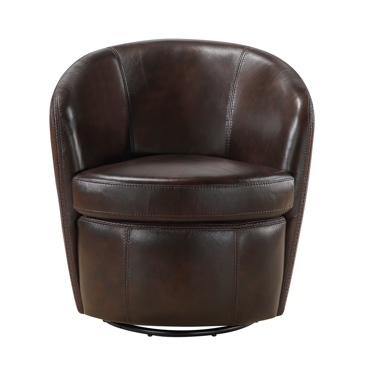 Tanner Yellow Swivel Chair from Homelegance - Luna Furniture