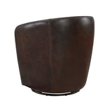 Tanner Bronze Swivel Chair from Homelegance - Luna Furniture