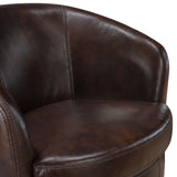 Tanner Bronze Swivel Chair from Homelegance - Luna Furniture