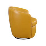 Tanner Yellow Swivel Chair from Homelegance - Luna Furniture