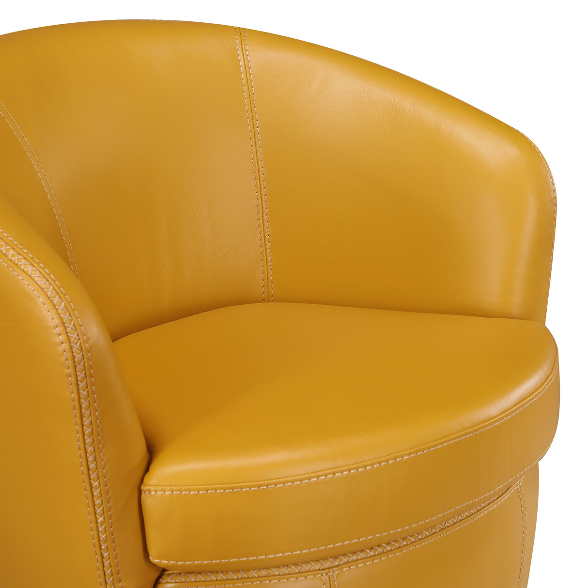 Tanner Yellow Swivel Chair from Homelegance - Luna Furniture