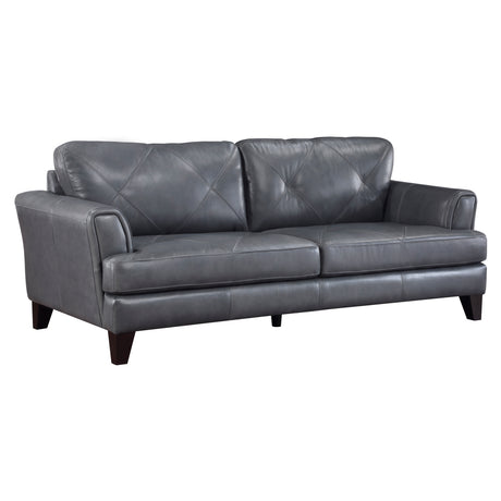 Thierry Burnish Gray Loveseat from Homelegance - Luna Furniture