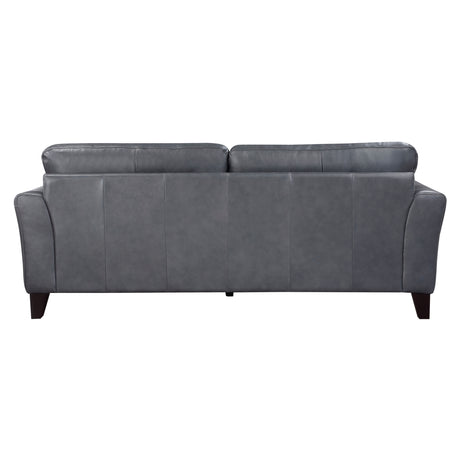 Thierry Burnish Gray Loveseat from Homelegance - Luna Furniture