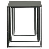 Imez Gray 3-Piece Rectangular Metal Nesting Table from Coaster - Luna Furniture