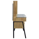 Souza Mango 5-Drawer Makeup Vanity Table With LED Mirror from Coaster - Luna Furniture