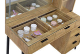 Souza Mango 5-Drawer Makeup Vanity Table With LED Mirror from Coaster - Luna Furniture