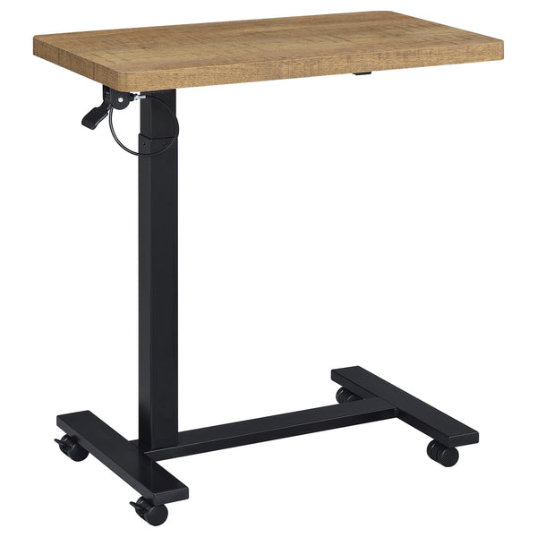 Westpark Mango Pneumatic Adjustable C-Shape Side Table with Casters