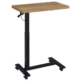 Westpark Mango Pneumatic Adjustable C-Shape Side Table with Casters from Coaster - Luna Furniture