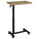 Westpark Mango Pneumatic Adjustable C-Shape Side Table with Casters from Coaster - Luna Furniture