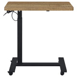 Westpark Mango Pneumatic Adjustable C-Shape Side Table with Casters from Coaster - Luna Furniture