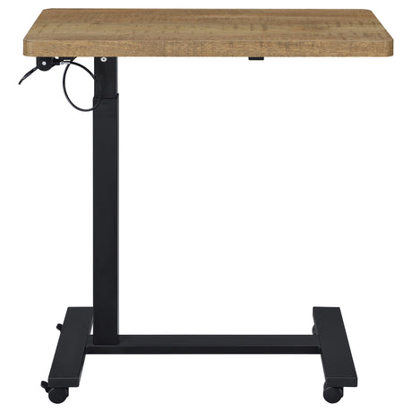 Westpark Mango Pneumatic Adjustable C-Shape Side Table with Casters from Coaster - Luna Furniture
