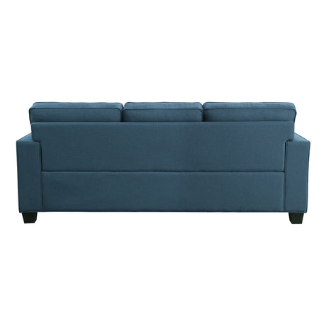 Elmont Blue Loveseat from Homelegance - Luna Furniture