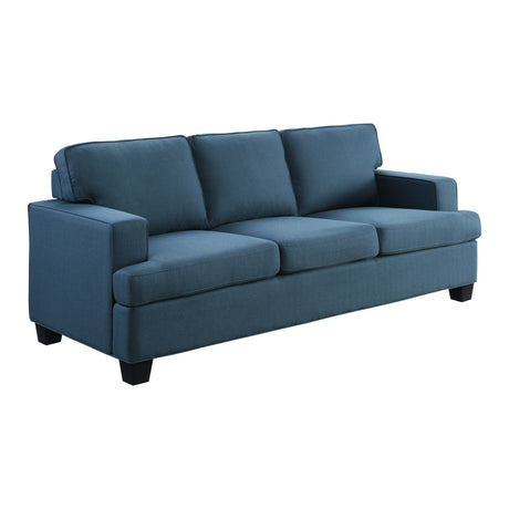 Elmont Blue Loveseat from Homelegance - Luna Furniture