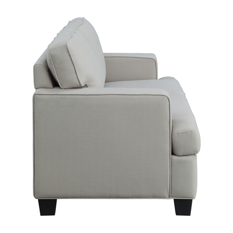 Elmont Khaki Loveseat from Homelegance - Luna Furniture