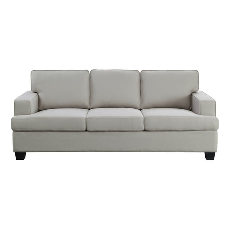 Elmont Khaki Sofa from Homelegance - Luna Furniture