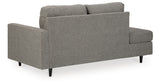 Lyman Graphite Right-Arm Facing Corner Chaise from Ashley Furniture - Luna Furniture