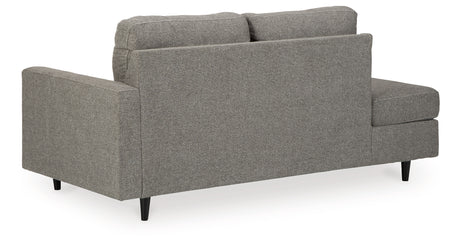 Lyman Graphite Right-Arm Facing Corner Chaise from Ashley - Luna Furniture