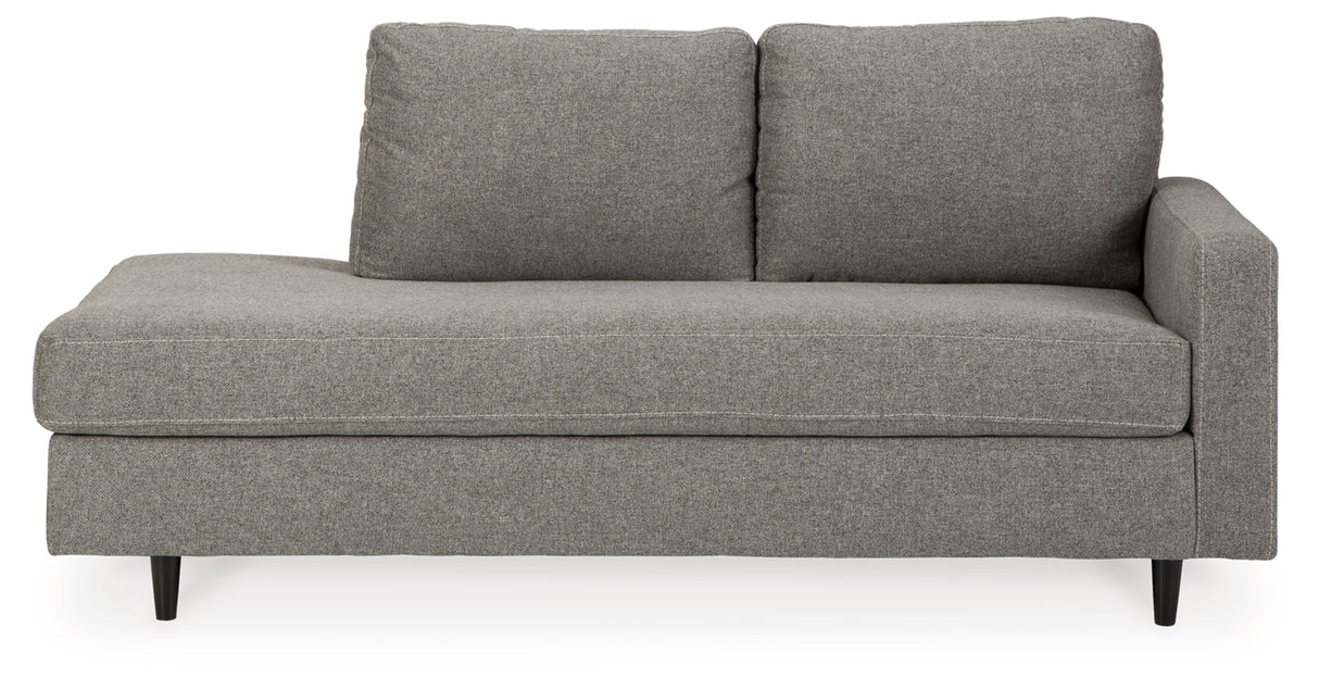Lyman Graphite Right-Arm Facing Corner Chaise from Ashley Furniture - Luna Furniture