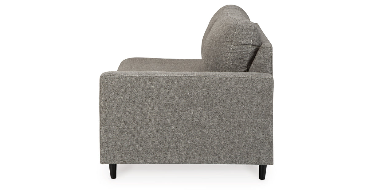 Lyman Graphite Right-Arm Facing Corner Chaise from Ashley Furniture - Luna Furniture