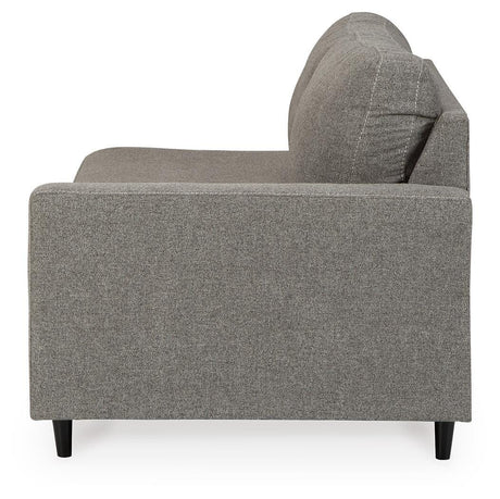 Lyman Graphite Right-Arm Facing Corner Chaise from Ashley - Luna Furniture