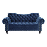 Holleman Blue Chair from Homelegance - Luna Furniture