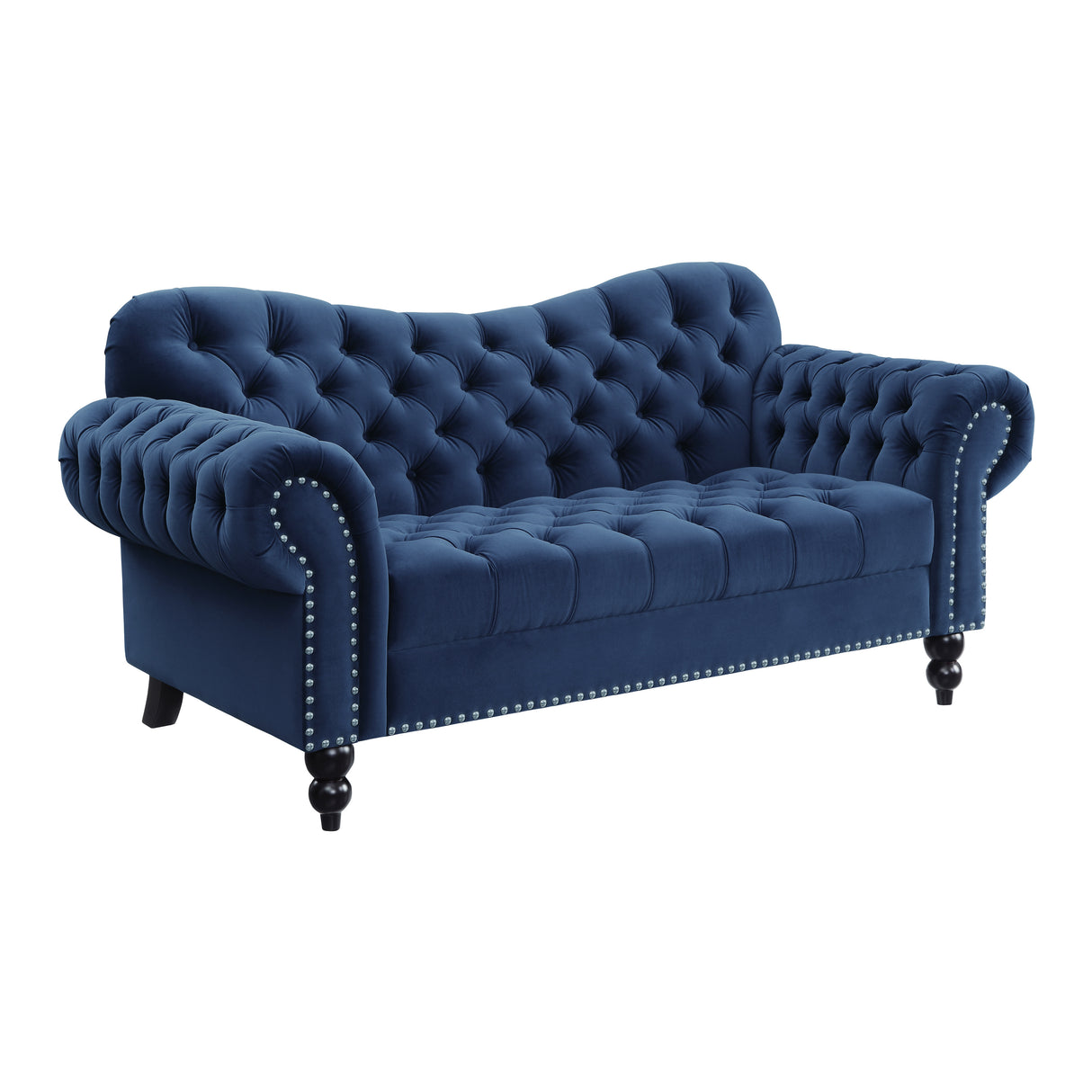 Holleman Blue Chair from Homelegance - Luna Furniture