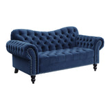 Holleman Blue Chair from Homelegance - Luna Furniture