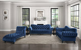 Holleman Blue Chair from Homelegance - Luna Furniture