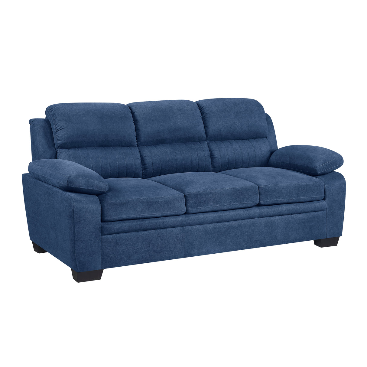Holleman Blue Loveseat from Homelegance - Luna Furniture