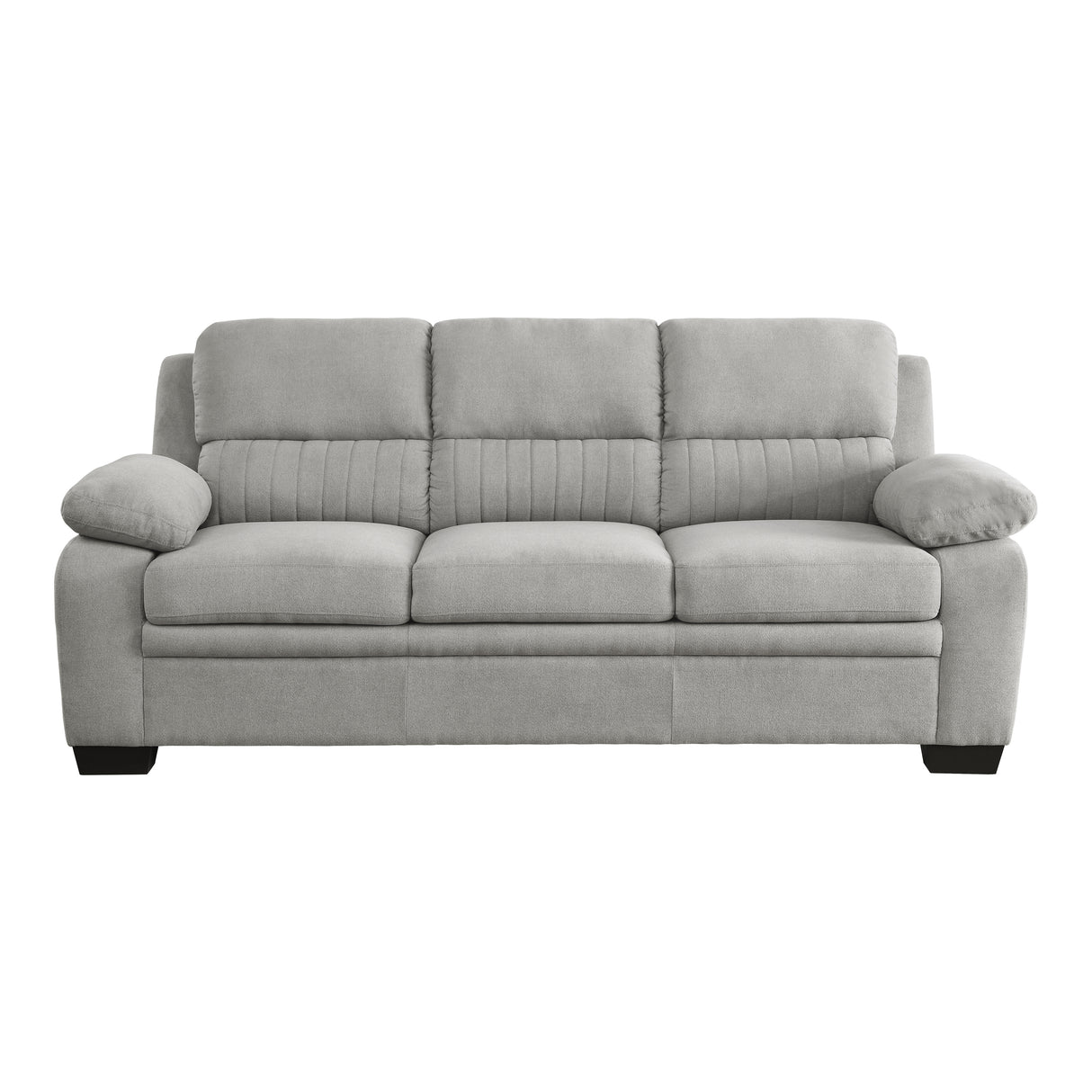Holleman Gray Loveseat from Homelegance - Luna Furniture