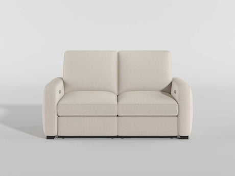 Vera Beige Power Double Reclining Sofa with USB Charging Ports from Homelegance - Luna Furniture