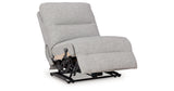 Acklen Place Pewter 5-Piece Power Reclining Sectional from Ashley - Luna Furniture