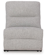 Acklen Place 7-Piece Power Sectional Reclining Sofa with Storage Console from Ashley - Luna Furniture